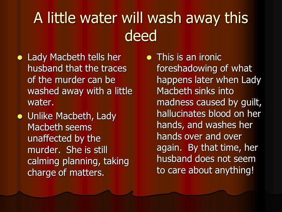 What are the main differences between Macbeth and Lady Macbeth?